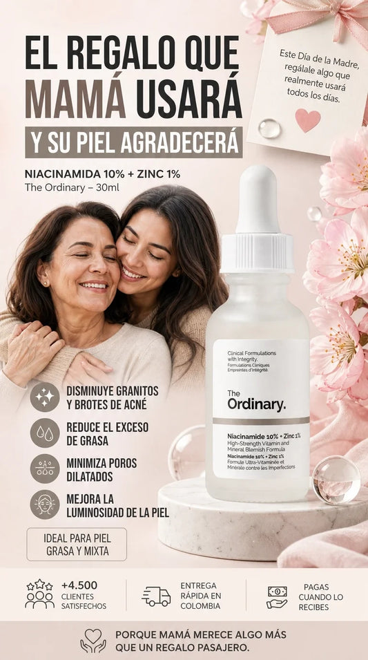 El Secreto de la Piel Perfecta: Niacinamida 10% + Zinc 1% The Ordinary